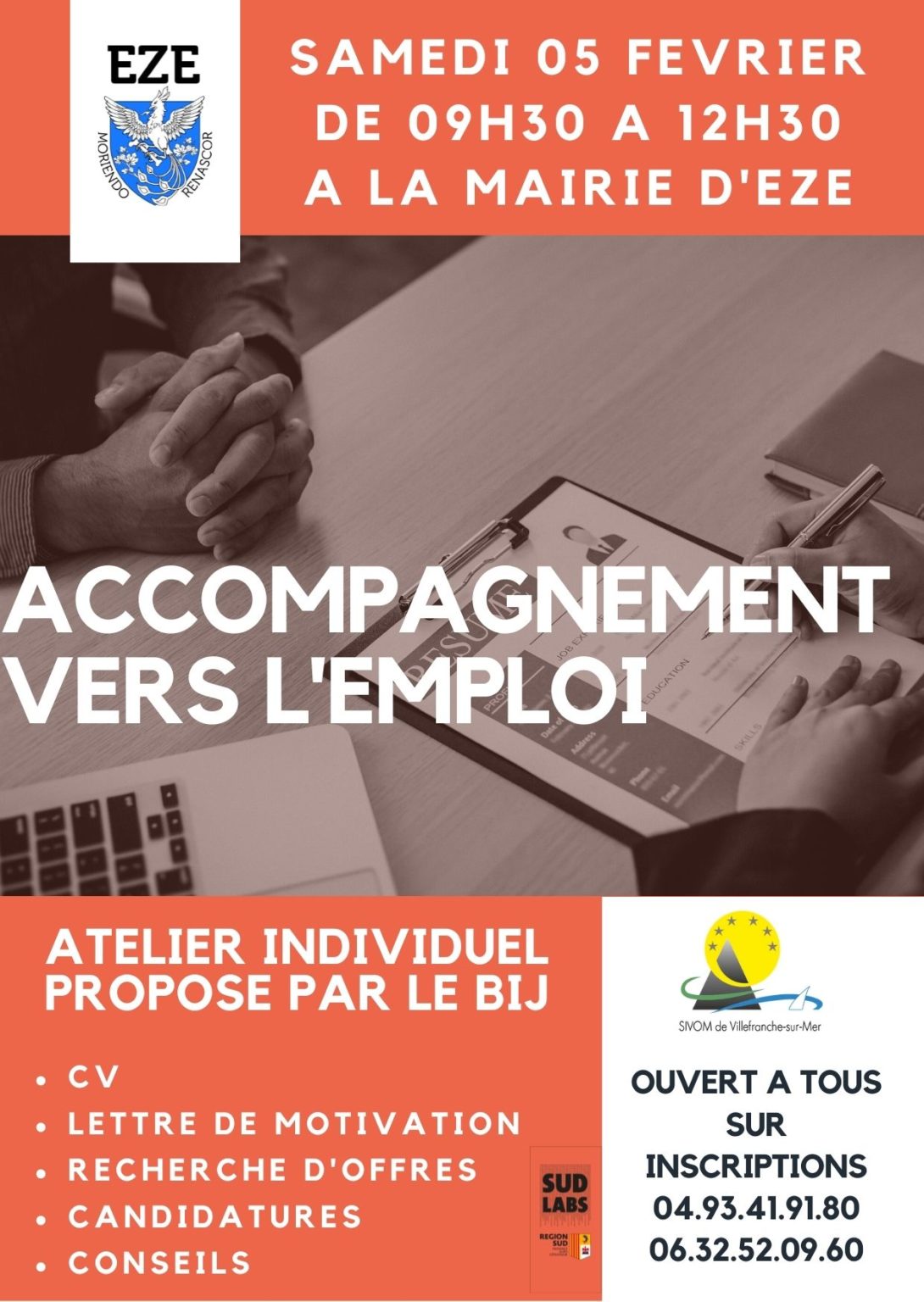 Accompagnement à L'emploi - Site Officiel De La Mairie D'Eze